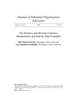 The Intuitive and Divinity Criterion: Interpretation and Step-by-Step Examples