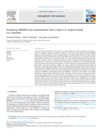 Evaluating AERMOD with measurements from a major U.S. airport located on a shoreline