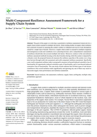 Multi-Component Resilience Assessment Framework for a Supply Chain System