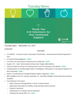 Tuesday News, November 23, 2021