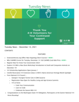 Tuesday News, December 14, 2021