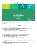 Tuesday News, May 17, 2022