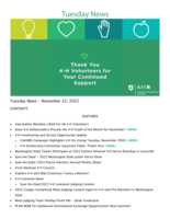 Tuesday News, November 22, 2022