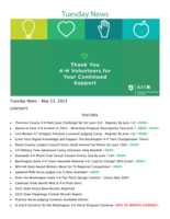 Tuesday News, May 23, 2023