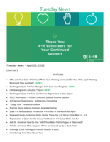 Tuesday News, April 25, 2023