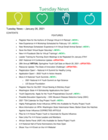 Tuesday News, January 26, 2021