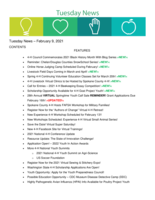 Tuesday News, February 9, 2021