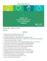 Tuesday News, March 14, 2023