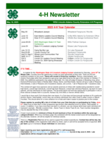 4-H Newsletter, May 19, 2023
