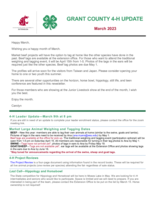 Grant County 4-H Update, March 2023