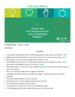 Tuesday News, June 7, 2022