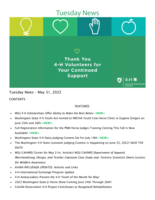 Tuesday News, May 31, 2022