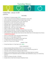 Tuesday News, January 19, 2021