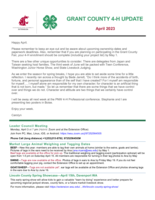 Grant County 4-H Update, April 2023