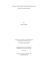 Serving Trans Parent Families: Research and Theory Towards Service