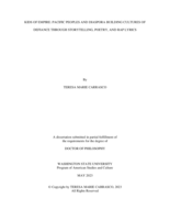 Kids of Empire: Pacific Peoples and Diaspora Building Cultures of Defiance Through Storytelling, Poetry, and Rap Lyrics