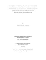 The Evolution of the Nevadaplano From Construction to Dismemberment: Investigations of Thermal Conditions, Strain Distribution, and Fabric Intensity in Eastern Nevada and Western Utah