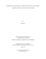 Modified bug algorithm with supervisory control using machine learning to reduce human-cobot collisions