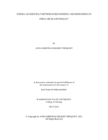 Nurses as essential partners in recognizing and responding to child abuse and neglect