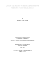 Landscape-Scale Application of Paired Edna and Field Surveys for the Detection of At-Risk Wetland Amphibians