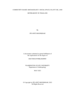 Community Based Archaeology: Social Space, Plant Use, and Heterarchy in Thailand