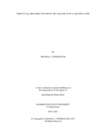 When it All Becomes Too Much, Try Sealing it in a Jar for Later