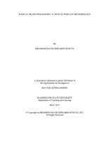 Radical Praxis Pedagogies: a Critical Podcast Methodology