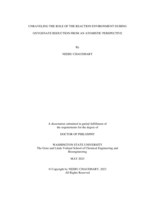 Unraveling the Role of the Reaction Environment During Oxygenate Reduction From an Atomistic Perspective