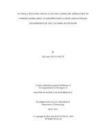 No Small Potatoes: Molecular and Landscape Approaches to Understanding Beet Leafhopper Populations and Pathogen Transmission in the Columbia River Basin