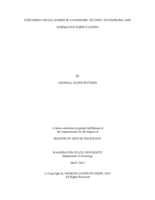 Exploring Social Norms in a Pandemic Setting: Stockpiling and Normative Expectations