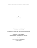 How Ott Influences Gen Z's Fashion Trend Adoption