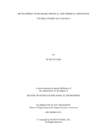 Development of Wearable Physical and Chemical Sensors on Flexible Hybrid Electronics