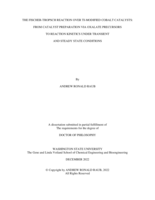 The Fischer-Tropsch Reaction Over Ti-Modified Cobalt Catalysts: From Catalyst Preparation Via Oxalate Precursors to Reaction Kinetics Under Transient and Steady State Conditions