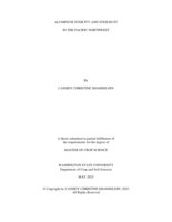 Aluminum Toxicity and Stem Rust in the Pacific Northwest