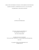 Single-Step Conversion of Ethanol to Butadiene or N-Butene-Rich Olefins Over Metal Supported on ZrO2/SiO2 Catalysts With Tailored Metal and Lewis Acid Sites