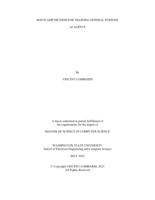 Bootcamp Method for Training General Purpose AI Agents