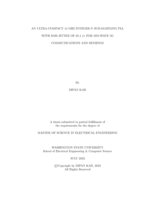 An Ultra-Compact 14 GHz Integer-N Sub-Sampling PLL with RMS-Jitter of 85.4 fs for mm-Wave 5G Communications and Sensings