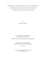 Development of a Mobile Robotic System and Communication Framework Based on Ros2 for Vision-Based Detection of Damage to Nuclear Storage Containers