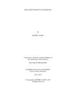 Body Size Diversity in Marketing