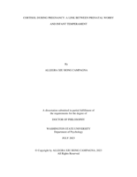 Cortisol During Pregnancy: a Link Between Prenatal Worry and Infant Temperament