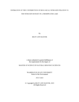 Estimation of the Contribution of Biological Nitrogen Fixation to the Nitrogen Budget in a Freshwater Lake 