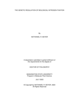 The Genetic Regulation of Biological Nitrogen Fixation