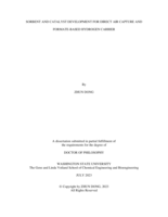 Sorbent and Catalyst Development for Direct Air Capture and Formate-Based Hydrogen Carrier
