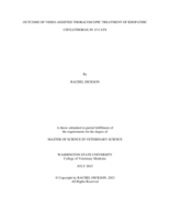 Outcome of Video-Assisted Thoracoscopic Treatment of Idiopathic Chylothorax in 15 Cats