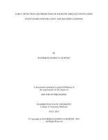 Early Detection and Prediction of Zoonotic Disease Events Using Event-Based Surveillance and Machine Learning