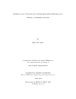 Hybrid DC-DC VOLTAGE Converters For High-Performance Power Conversion System