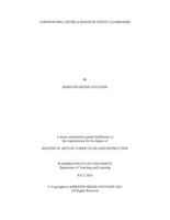 Confronting Antiblackness in White Classrooms