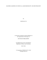 Machine Learning in Confocal Laser Microscopy and Spectroscopy