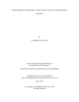 Finite-Element Parametric Study of Split Sleeve Cold Expansion Process