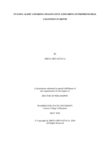 Staying Alert and Being Imaginative: Exploring Entrepreneurial Cognition in Depth